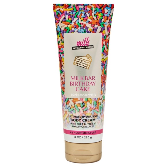 BBW Milk Bar Birthday Cake 2PC NEW FULL-SIZE - Picture 10 of 16